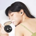 thumbnail image 5 of Wireless Earbuds Bluetooth Headphones, Ear Buds with Deep Bass, 40H Long Playtime, Power Display, IPX7 Waterproof in Ear Earphone with Mic for Phone Tablet Sports Workout - Black, 5 of 8