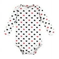 thumbnail image 5 of Hudson Baby Cotton Long-Sleeve Bodysuits, 5-Pack, Newborn- 24 Months, 5 of 7