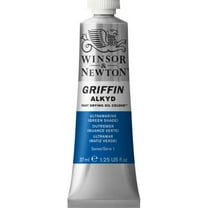 Winsor & Newton Griffin Alkyd Color, 37ml, Ultramarine Green Shade