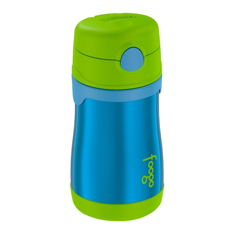 Thermos FOOGO Insulated Stainless Steel 10oz Straw Bottle - Green