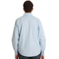 thumbnail image 4 of Whiskey and Oak Mens Solid Slim Fit Long Sleeve Button Down Shirts 67906-BLK-M (Light Blue, X-Large), 4 of 4