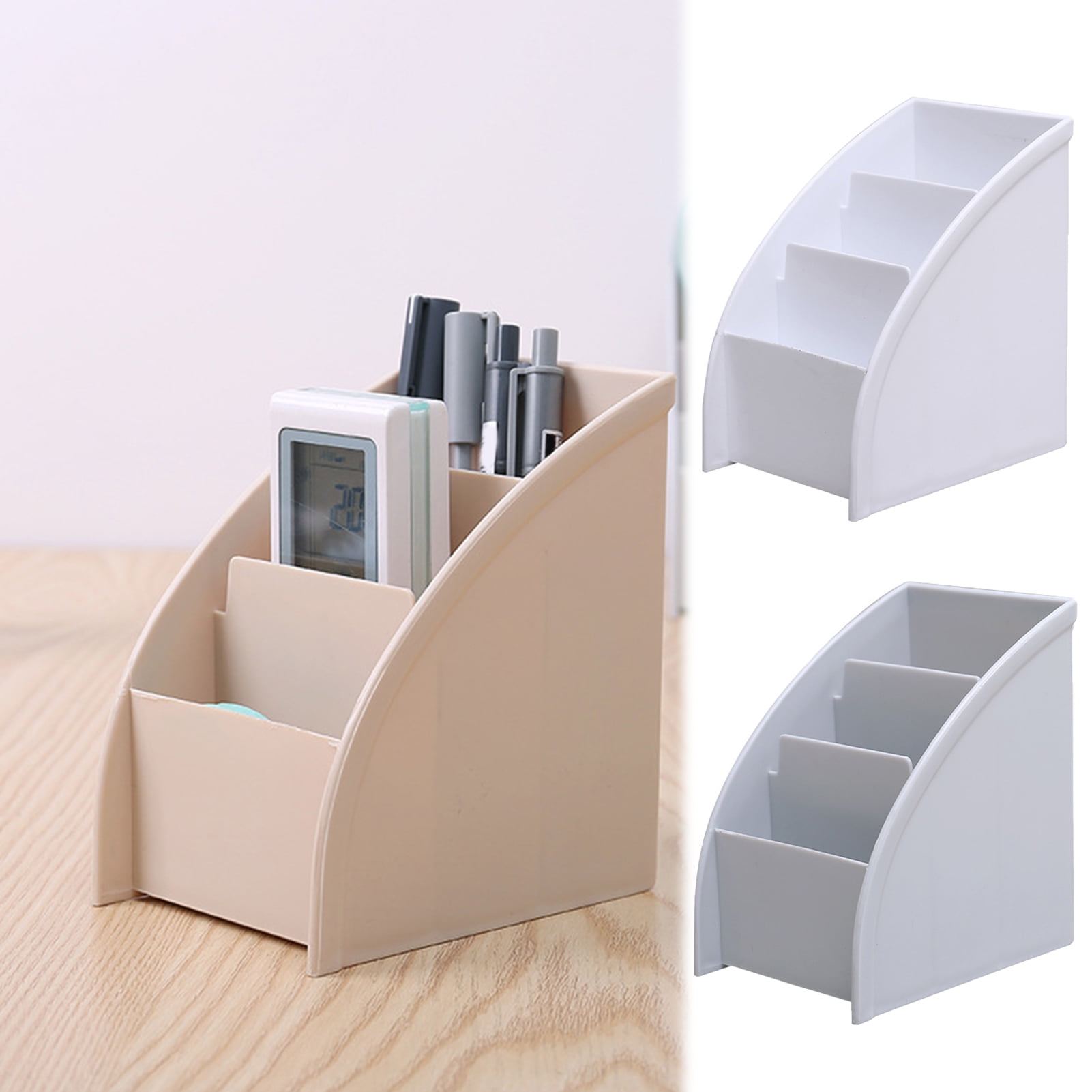 Walbest Remote Control Holder Caddy Small Desktop Organizer 3