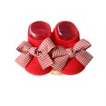 thumbnail image 5 of Honganda Baby's Anti Skid Socks, Boat Line Socks with Mesh Wave Point Bowknot, 5 of 5