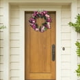 thumbnail image 3 of Flower Wreath Garland Green Artificial Home Simulation Green Home Decor, 3 of 9