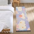 thumbnail image 3 of Yayeee Runner Rug for Bedroom 2'x6' Machine Washable Hallway Non Slip Mat, Purple Clouds, 3 of 8