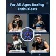thumbnail image 7 of Music Boxing Machine, Wall Mounted Smart Electronic Music Boxing Machine with 9-Level Speed & Mode Adjustment, Gloves & Headband, Boxing Target Machine for Home, 7 of 7