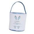 thumbnail image 2 of Cesta De Conejito De Pascua Sunnimix Huella Azul, 2 of 8