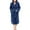 Blue, variant on Wensltd Nightgown for Women Winter Comfortable Warm Thick Long Velvet Bathrobe Home Wear Nightgown Clothing