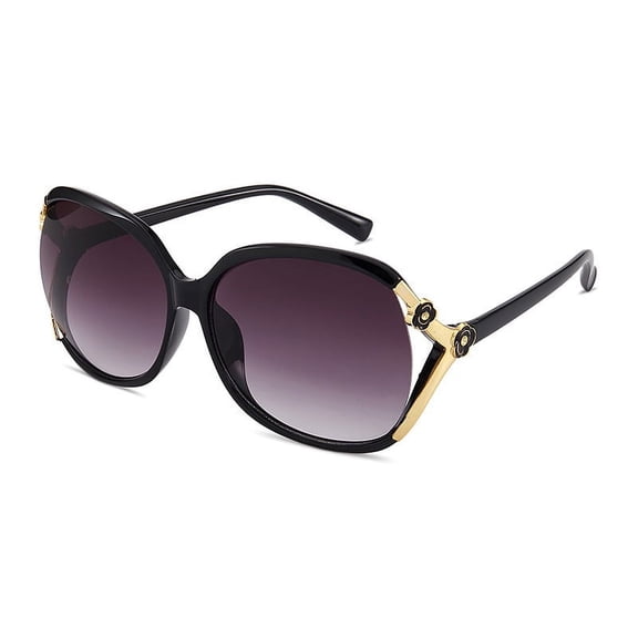 Fashion Women's Sunglasses Camellia Net Red Sunglasses Large Frame Glasses