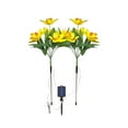 thumbnail image 2 of kchsji Solar Flower Lights Outdoor Clearance, Solar Flowers Garden Decorative Lights Led Stake Lights Auto On/Off Bright Up To 8 Hrs Yellow, 2 of 6