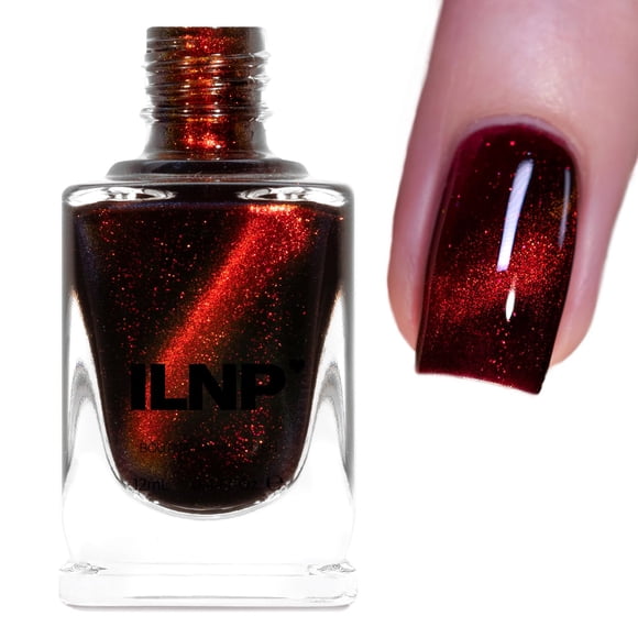 Esmalte de uñas ILNP Poison Blood Red Magnetic Vegan 10 ml