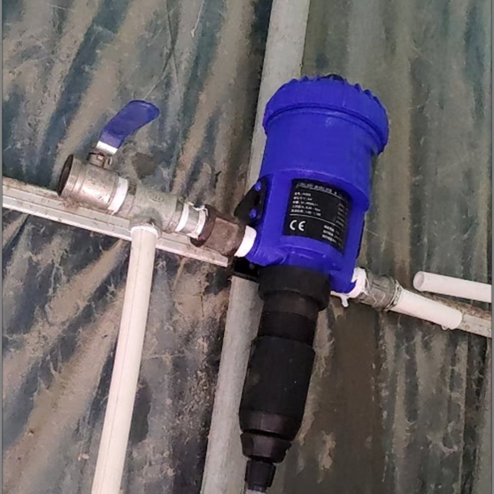 livestock drinking water dosing pump installation