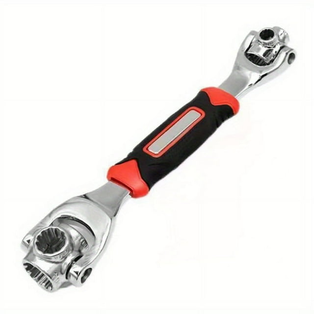 Mistaha 52-in-1 Universal Wrench Set with 360° Rotating Heads and Strong Magnetic Socket - High-Strength Carbon Steel Alloy, Non-Slip Rubber Handle, Multi-Functional Torque Wrench Kit