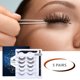 thumbnail image 2 of Juego de pestañas magnéticas para delineador de ojos, sin pegamento, kit 3D falso (5 pares) Ndcxsfigh Cuidado Belleza, 2 of 6
