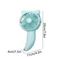 thumbnail image 3 of Limited Time Deal karymi Hand Press Handheld FanManual Press No Battery RequiredSmall Fan Travel Fan Portable Fan Small Fan Portable Fan for Travel Room Decor, 3 of 6