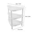 thumbnail image 2 of MERRYHAPY Estante Plástico Resistente De Niveles Para Organización En Cocina O, 2 of 8