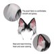 thumbnail image 3 of Fox Cat Long Fur Ears Hair Headwear Wolf Animal Anime Halloween Christmas Costume Adepaton BST2000705-1, 3 of 5