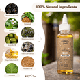 thumbnail image 6 of Cristina's Curls Nourishing Baby Hair & Scalp Oil For Cradle Cap Treatment, All Natural Organic Unscented Baby Oil For Newborn and Up, Gentle Hair Care for Babies & Toddlers - 4oz, 125ml, 6 of 10