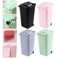thumbnail image 4 of CIMAXIC 4Pcs Desktop Garbage Barrels Creative Trash Cans Rubbish Bins (Random Color),5.71"X3.54"X3.07", 4 of 5
