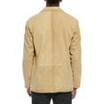 thumbnail image 2 of John Varvatos mens  Ward Suede Blazer, 48, Brown, 2 of 4