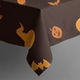 thumbnail image 5 of Glowing Halloween Icons Pattern Square Tablecloth,Waterproof Square Table Cover,Wipeable Spillproof Washable Table Cover for Home Kitchen Party Decor 42"X42"(107x107cm), 5 of 6