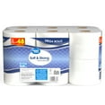 Great Value Soft & Strong Premium Toilet Paper, 12 Mega Rolls