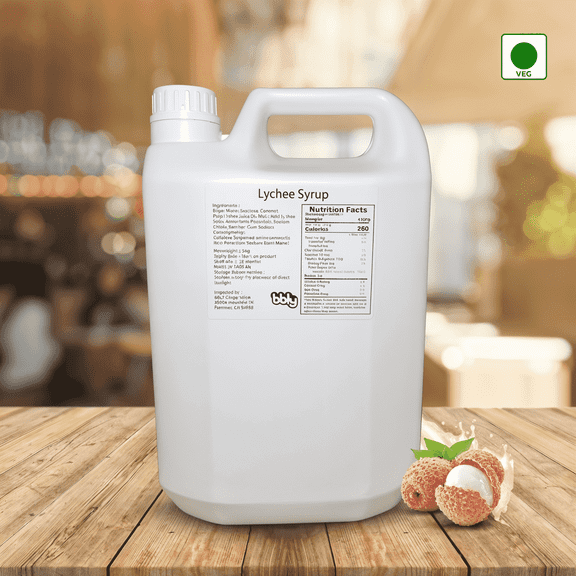 BBLY Lychee Syrup, 11lb