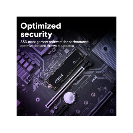 Crucial - P3 500GB Internal SSD PCIe Gen 3 x4  NVMe