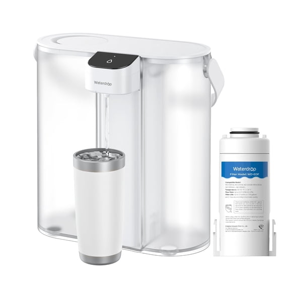 Filtro de agua Pitcher Waterdrop Compact de 14 tazas con 1 filtro