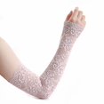 thumbnail image 1 of Manga de brazo CHAO con protección solar de verano larga color rosa, 1 of 3