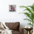 thumbnail image 2 of 3dRose, Funny Cute Cool Artistic Colorful Rocking Horse for Baby Abstract, 15x15 Wall Clock, 2 of 8