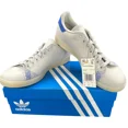 thumbnail image 1 of Ad-id-as Originals Stan Smith PrimeBlue Sneakers Mens Size 9.5 Grey Royal Blue NEW, 1 of 6