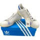 thumbnail image 1 of Ad-id-as Originals Stan Smith PrimeBlue Sneakers Mens Size 9.5 Grey Royal Blue NEW, 1 of 6