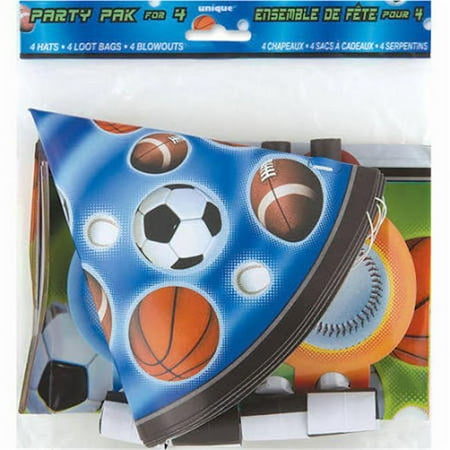 Unique 98110 Sports Fanatic Party Pack