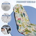 thumbnail image 6 of KUIFORTI Cactus Flower Car Seat Towel Cover Sweat Absorption Automotive Seat Protector Cover Blanket for Swimming Pool Camping Beach Yoga Towels Mat Comfortable, 6 of 7