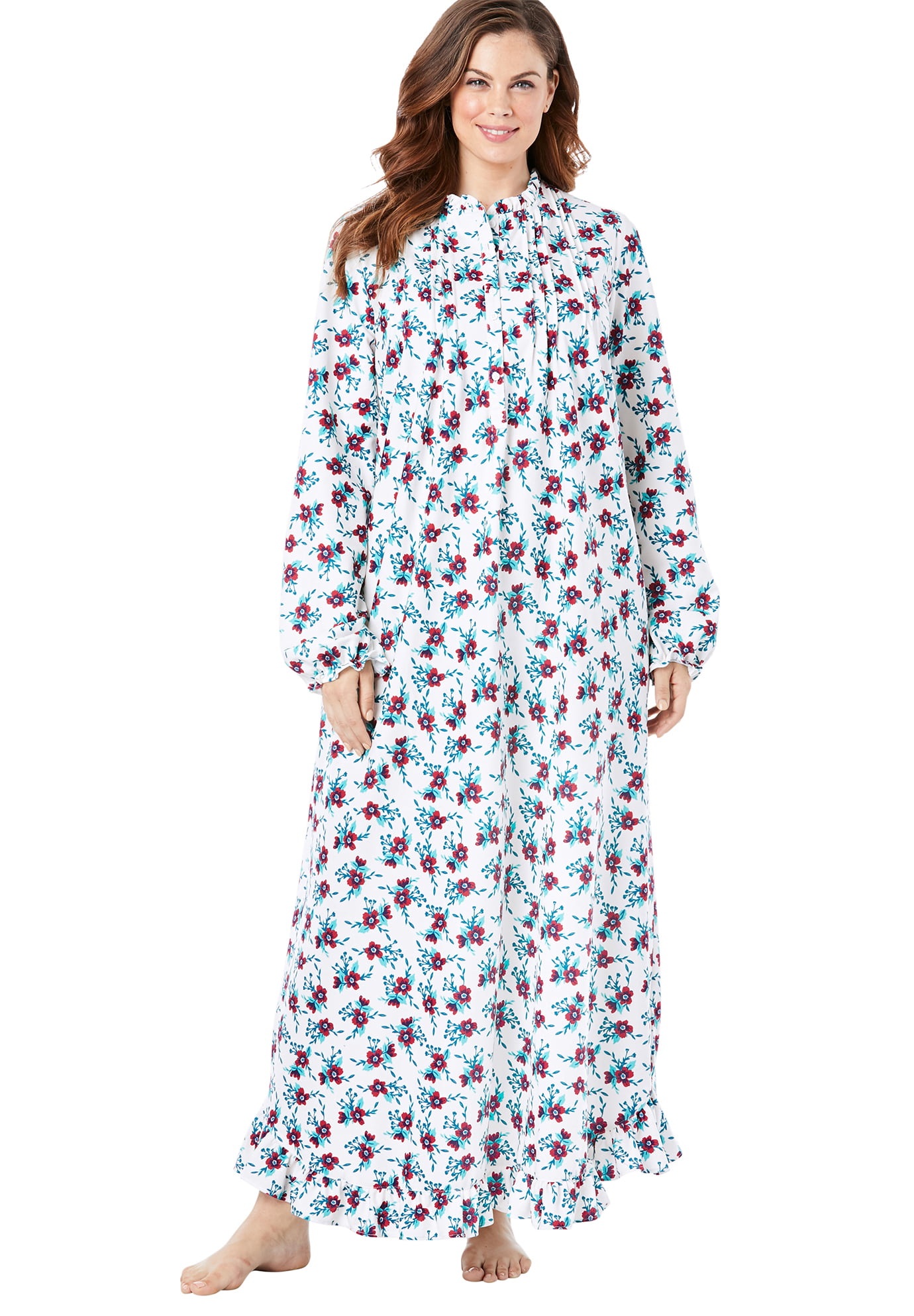 Long Flannel Nightgown Nightgown 