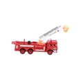 thumbnail image 1 of Camión de bomberos de Juguete Jadeshay simulación con escalera giratoria, 1 of 14