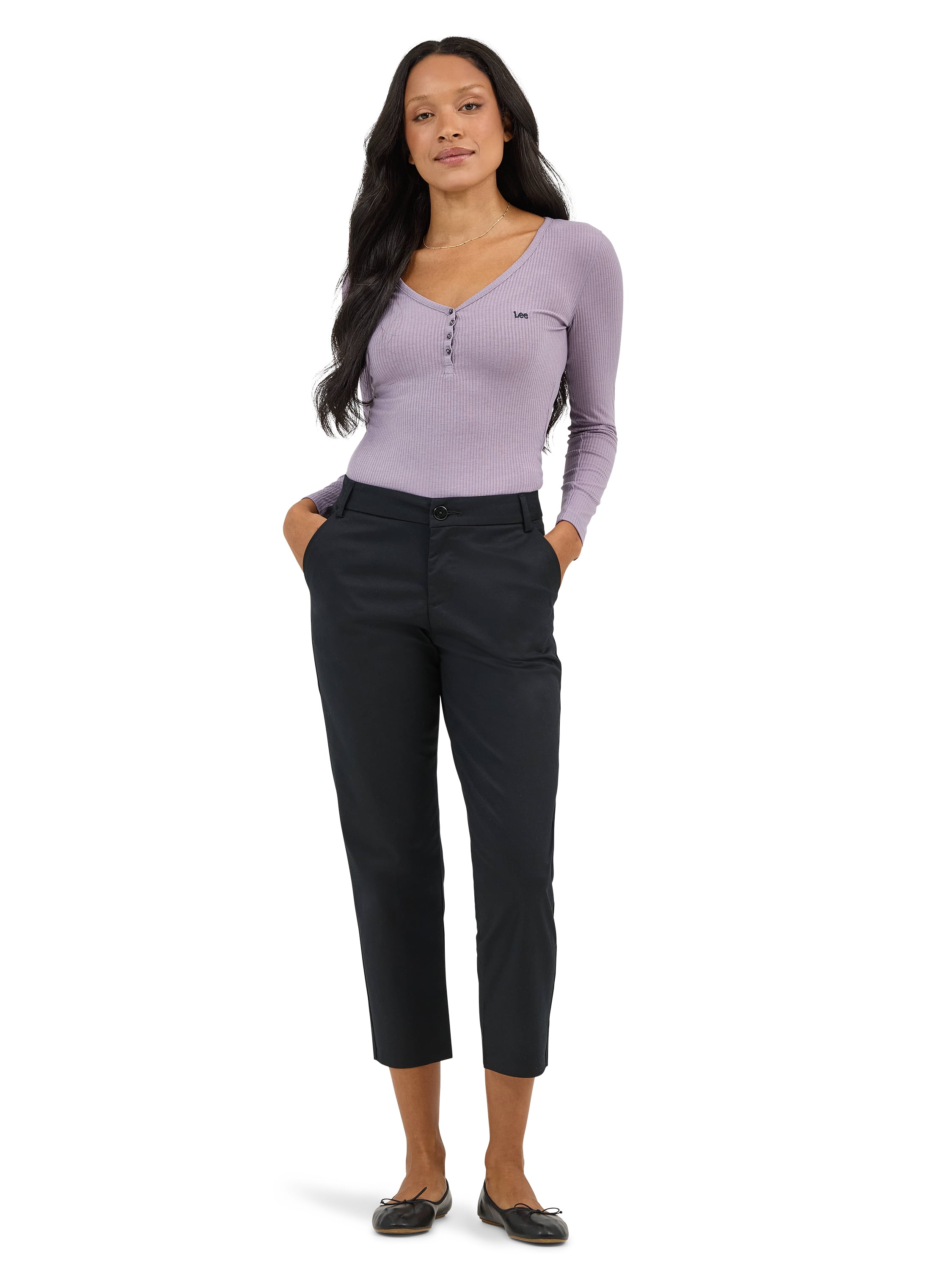 Lee® Women's Wrinkle Free Capri, Sizes 2-18