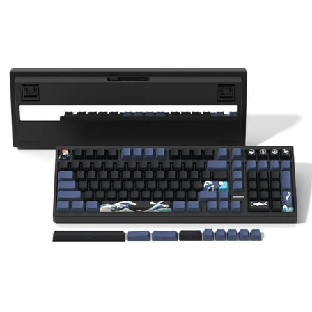 COSTOM M99 Wireless Mechanical Keyboard, Tri-Mode BT5.0/2.4GHz/USB-C, Hot Swappable, Pre-lubed Linear Switches, RGB Backlit, Gasket Structure, Computer Gaming Keyboards for PC/Tablet/PS/Xbox