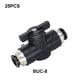 thumbnail image 3 of Eigraketly Conector de plástico impermeable a prueba de fugas válvula de mano interruptor de giro ajustable Flexible válvula de bola Manual Accesorios para herramientas neumáticas Negro BUC-8(8mm), 3 of 6
