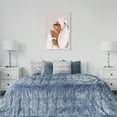 thumbnail image 2 of Wynwood Studio Canvas Her Morning Coffee Routine Fashion and Glam Portraits Wall Art Canvas Print White Pastel White 24x36, 2 of 3