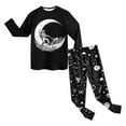 thumbnail image 6 of newwalpole Boys Cotton Outfits Long Sleeve Toddler Boys Pjs Kids Sleepwear Sets Black for Size 2-3 Years, 6 of 7