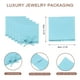 thumbnail image 2 of Uxcell 20 Pcs Microfiber Jewelry Pouch 3.1 × 3.1 Inch, Light Blue, 2 of 5