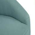 thumbnail image 6 of Contemporary Swivel Glider Chair, Light Blue, 6 of 9