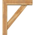 thumbnail image 3 of Ekena Millwork 8"W x 38"D x 44"H Traditional Block Rough Sawn Bracket w/ Offset Brace, Western Red Cedar, 3 of 25