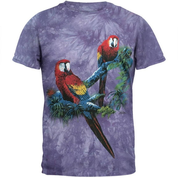Scarlet Macaws - T-Shirt - Large
