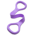 thumbnail image 3 of 8-Character Pull Rope - Natural Latex, Ergonomic Design, Resistance Training - for Home/Gym/Yoga/Physical Therapy, 3 of 7