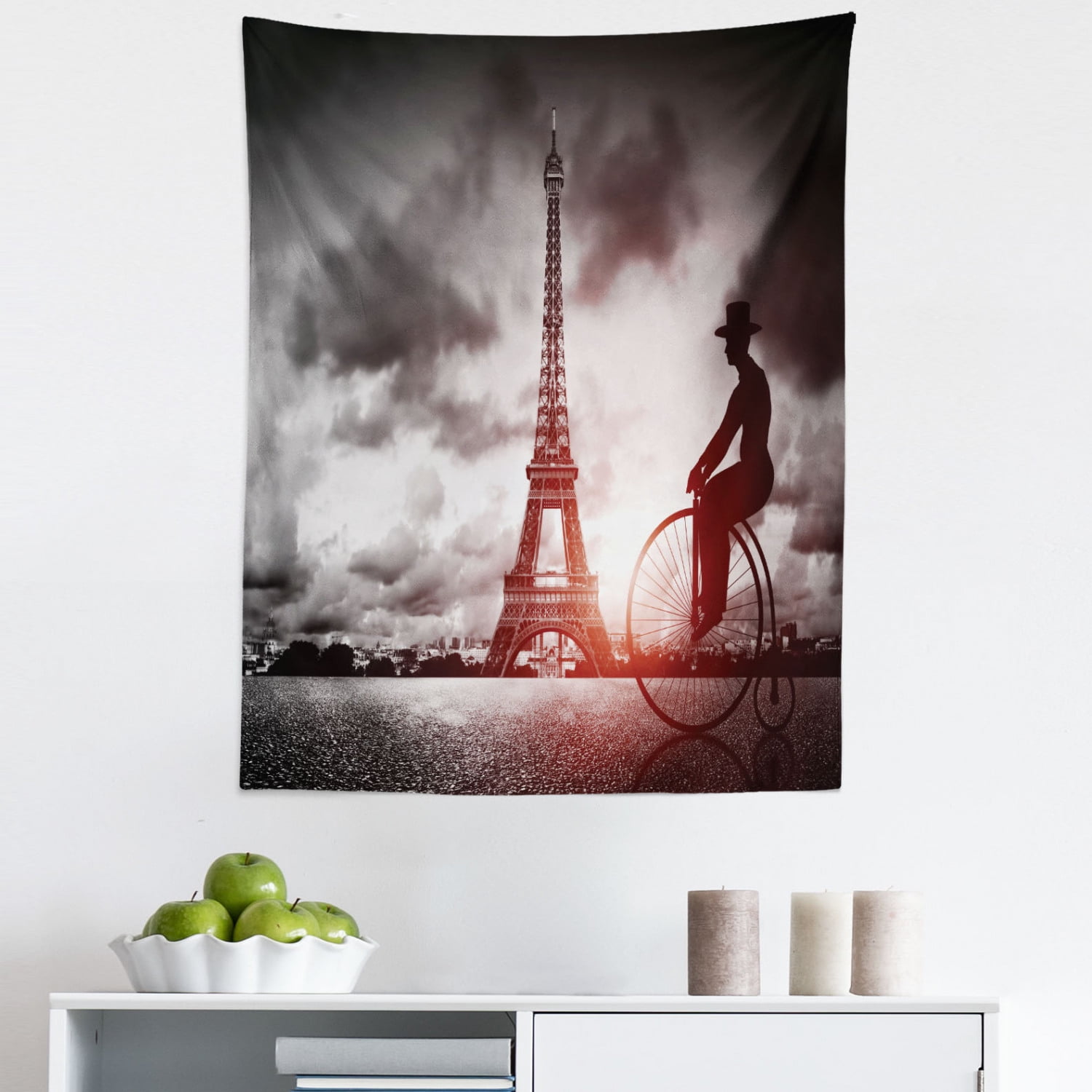 Paper Shopping Bags 25 Paris France Gift Retail Eiffel Tower 16" x 6" x 12 ½” 