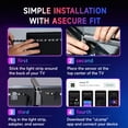thumbnail image 6 of UDH LED Lights for TV with Screen Sync 3 way Sensor, 14.76Ft Cuttable Rgb SLED Strip for 55-65 inch TVs and PC Monitors, App Control,Color Changing Ambient Light for Gaming,Music,Movies, 6 of 11