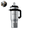 Natural, variant on 40oz Insulated Stainless Steel Tumbler with Handle & Straw, Leakproof Vacuum Water Bottle for Travel, Work, Gym, Outdoor Activities